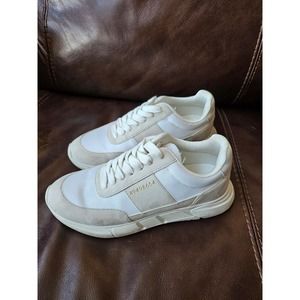 Steve Madden Women's Calianna White/Cream Sneakers Size 8.5